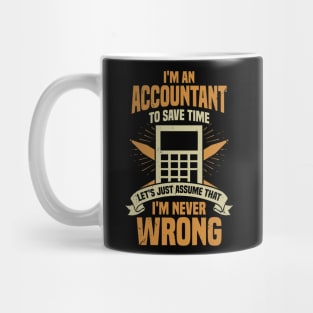 I'm An Accountant CPA Gift Mug